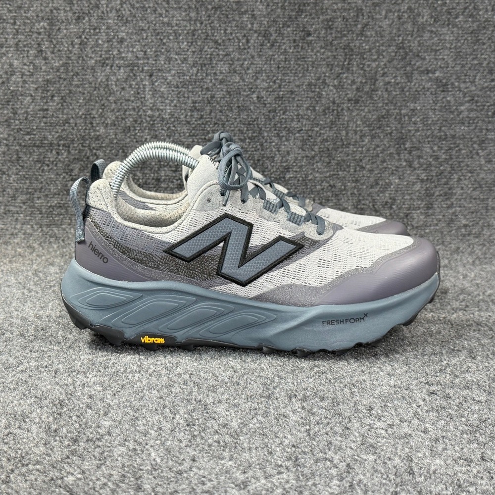 New Balance Fresh Foam X Hierro v9 Trial Running Shoes Men's 114E Grey Athletic